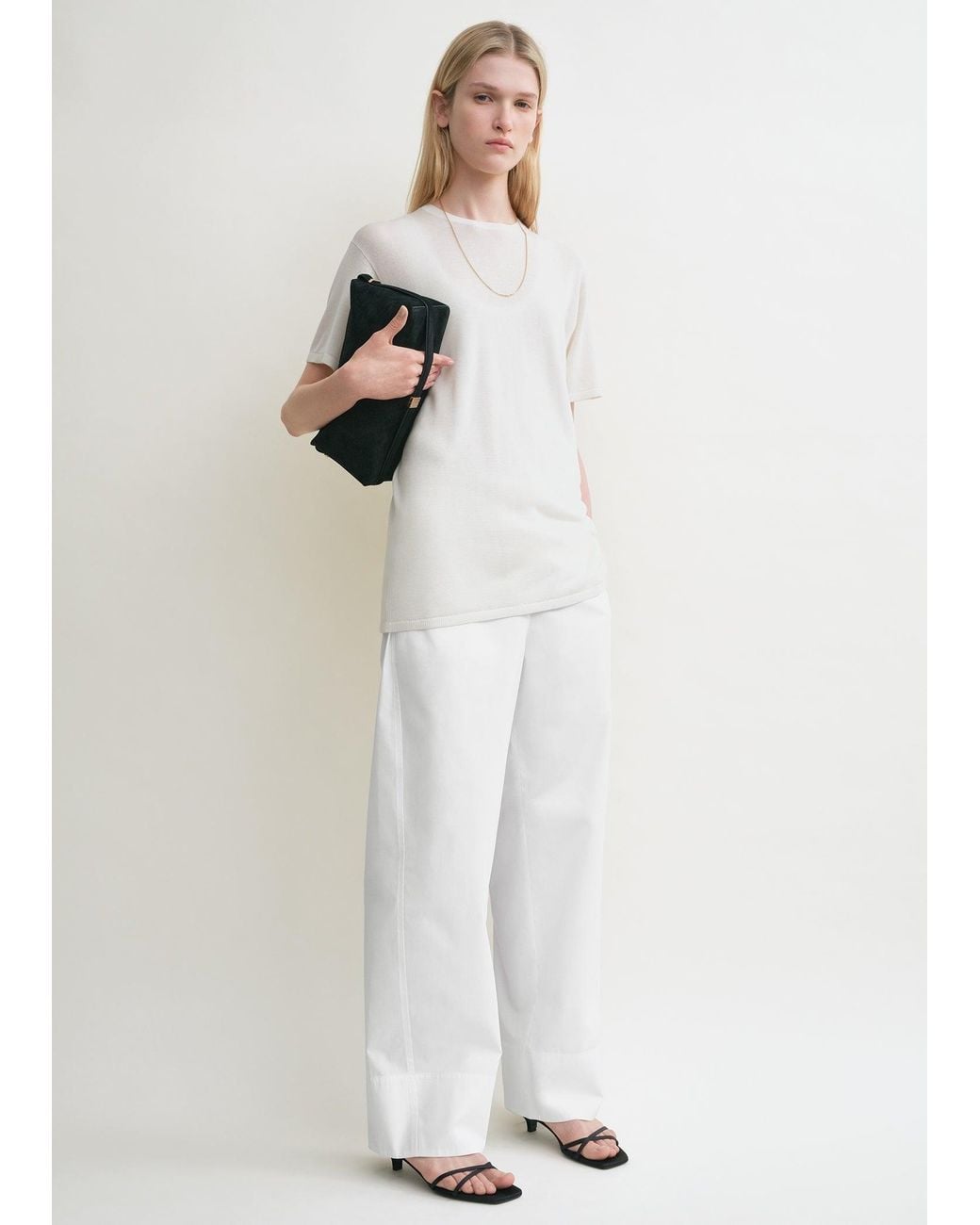 Totême White Tee Knit