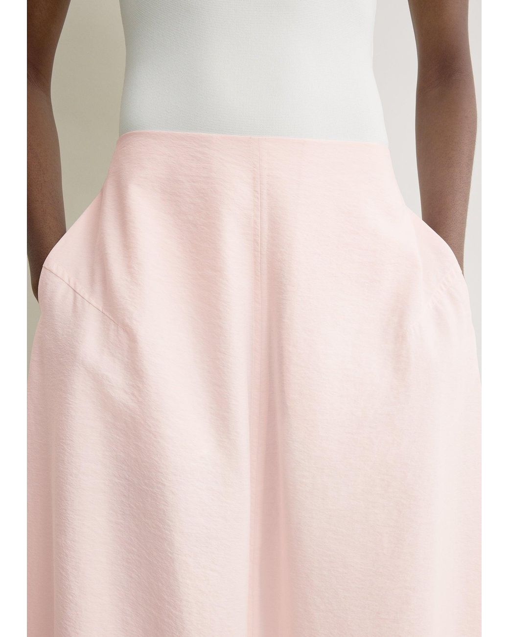 Totême Natural Parachute Skirt