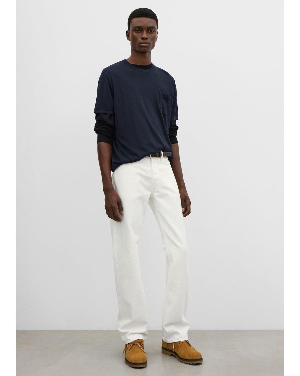 Totême  Blue Fine T-Shirt for men