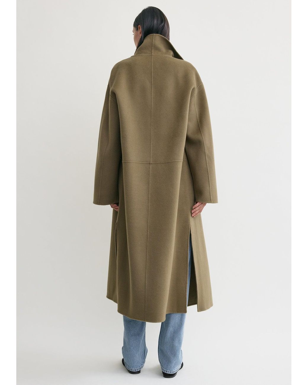 Totême Natural Signature Doublé Long Coat