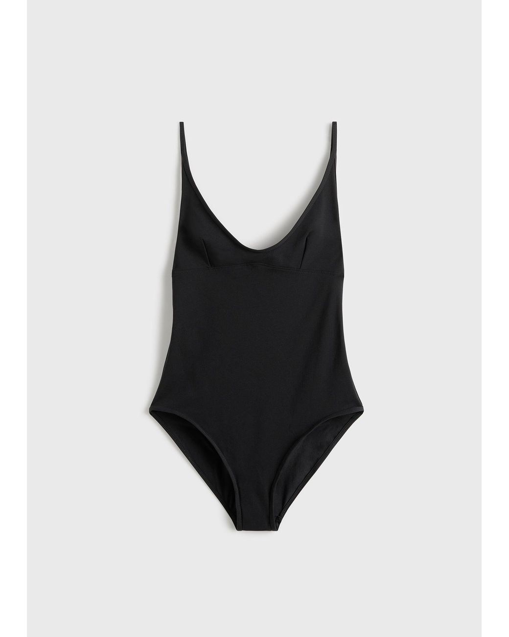 Totême Black Scoop Swimsuit