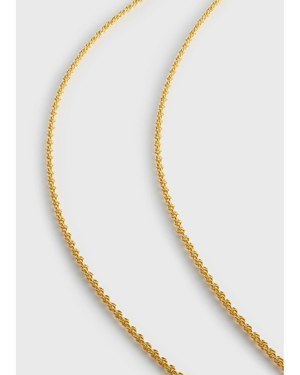 Totême White Medium Jade Drop Necklace Dark