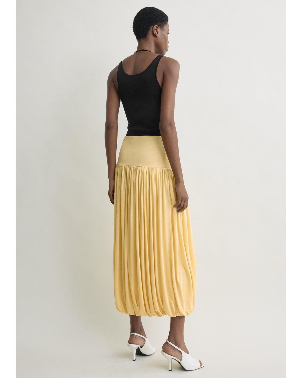 Totême Multicolor Soft Gathered Skirt