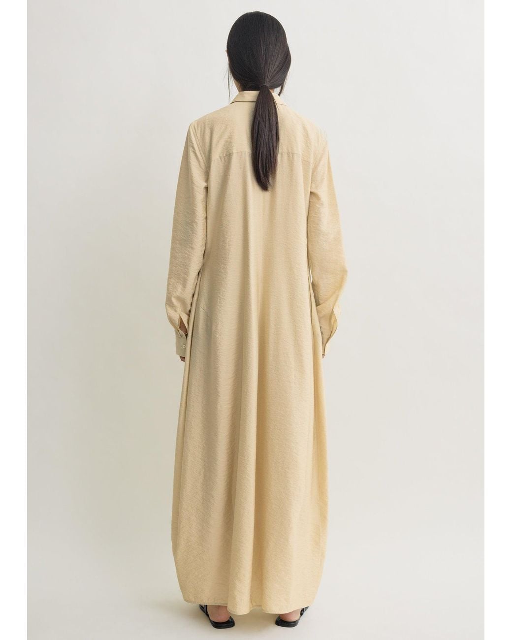 Totême Natural Parachute Shirtdress