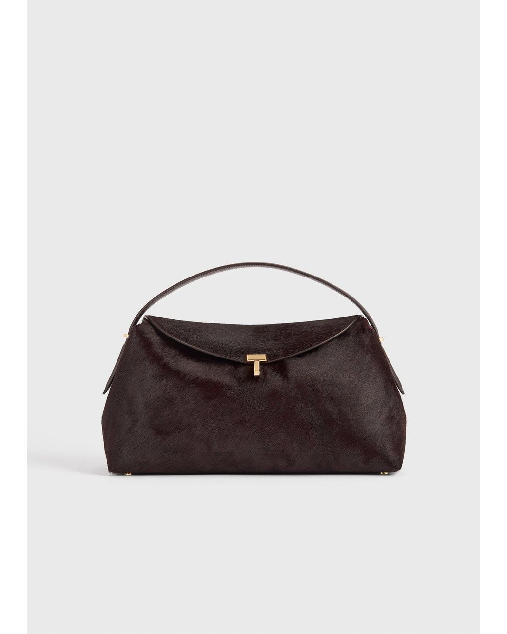 Totême Multicolor T-Lock Pony Hair Top Handle