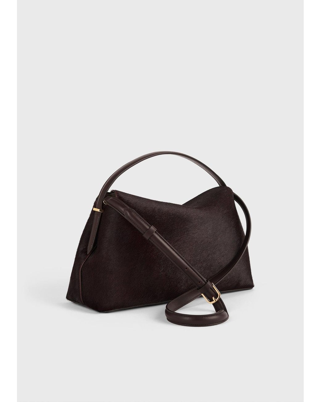 Totême Multicolor T-Lock Pony Hair Top Handle