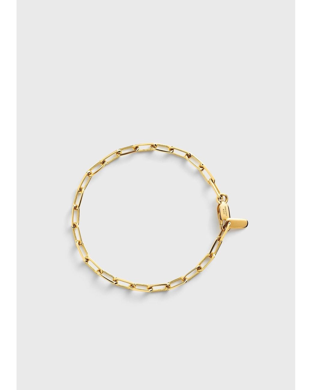 Totême Metallic Chain Bracelet 18Kt