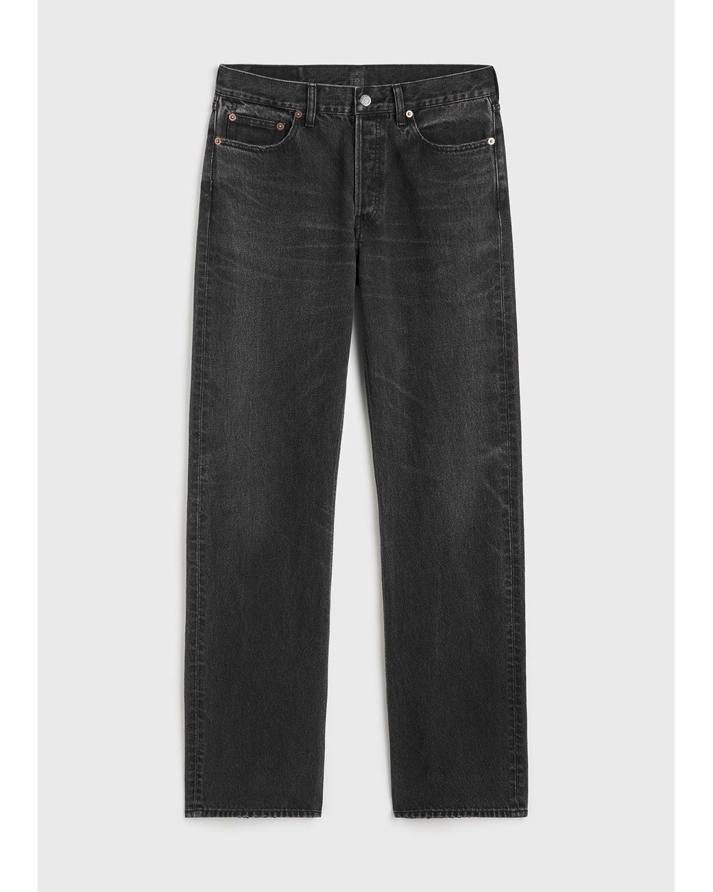 Totême Gray Straight Denim