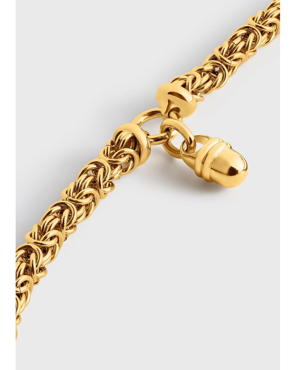 Totême  White Elongated Byzantine Necklace
