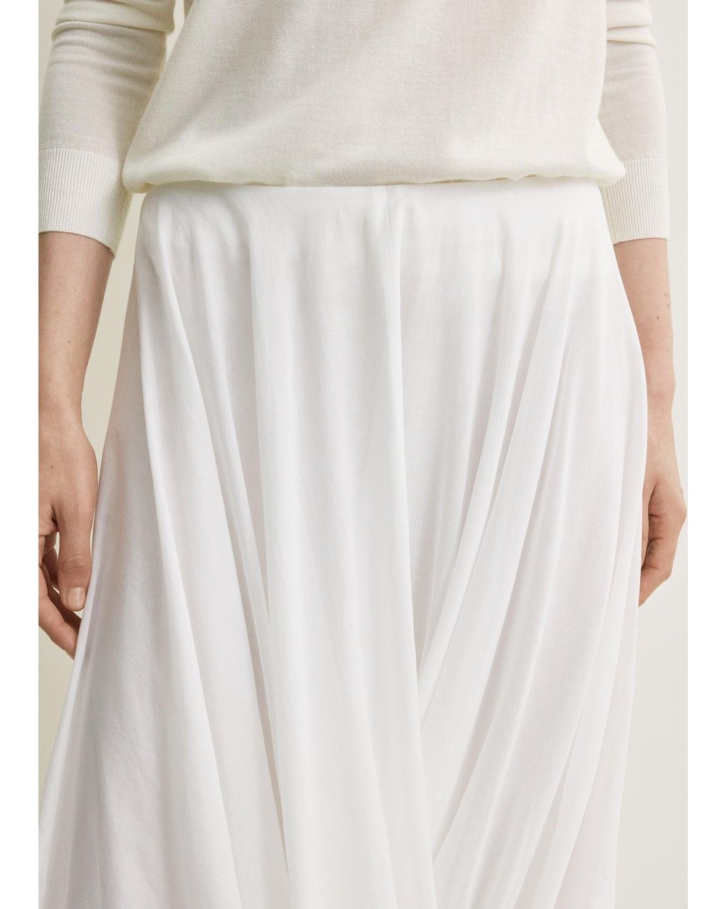 Totême  Natural Cocoon Skirt Petite