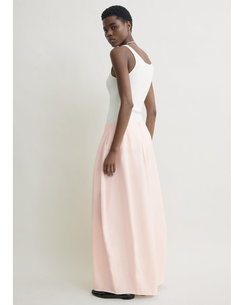 Totême Natural Parachute Skirt