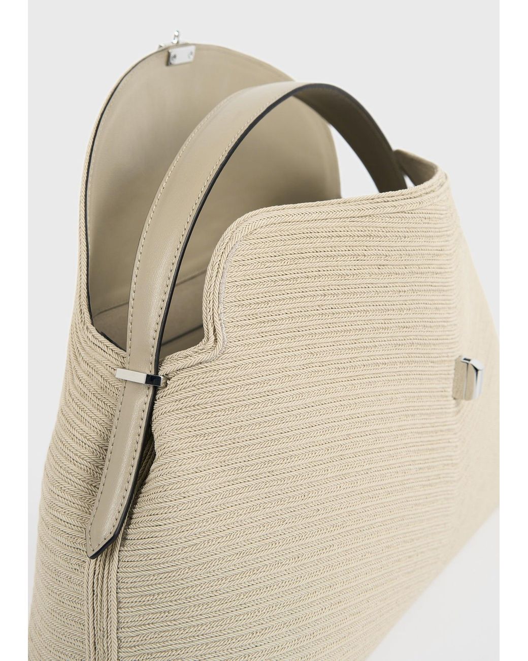 Totême Natural T-Lock Rope Top Handle