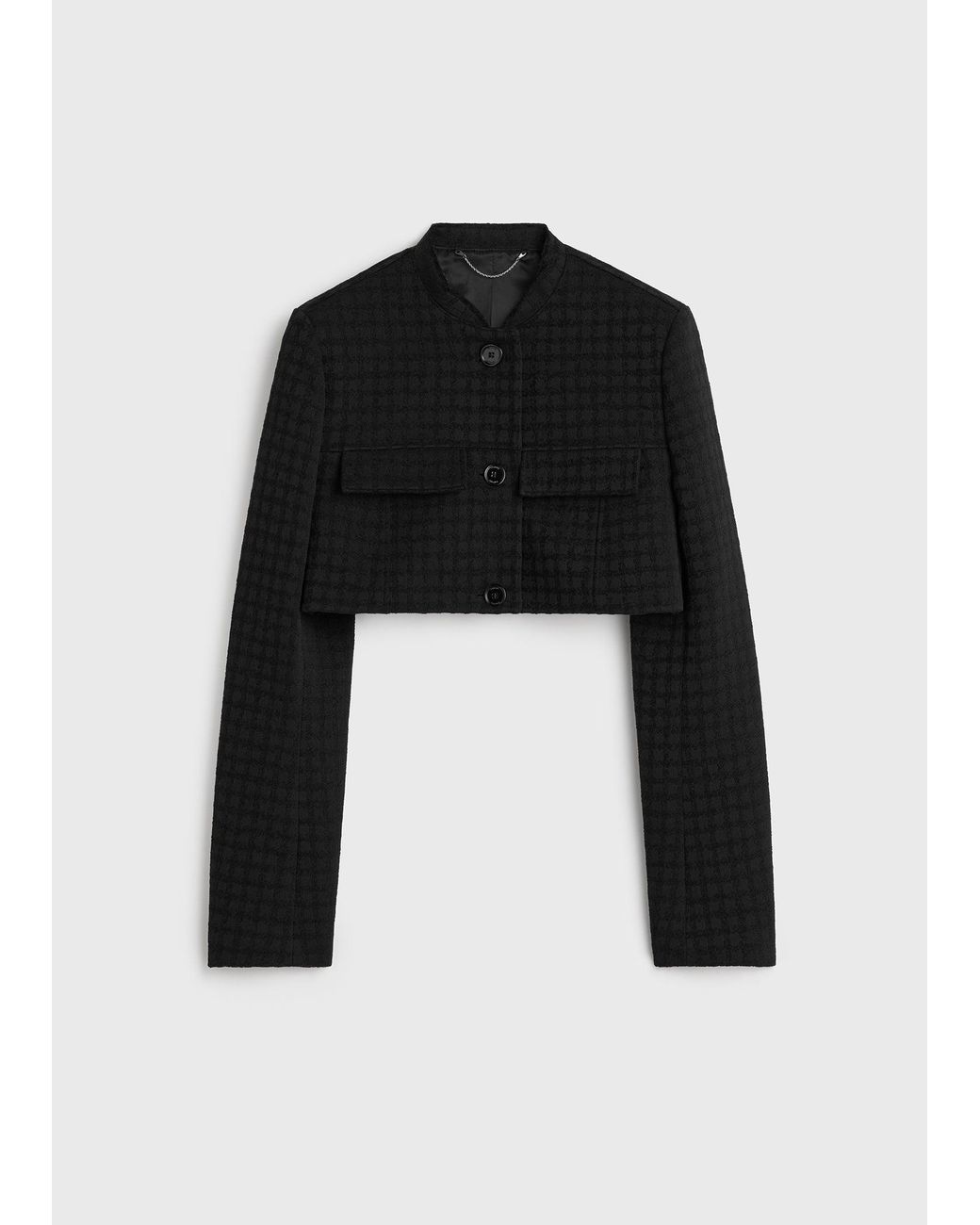 Totême Blue Micro Blazer