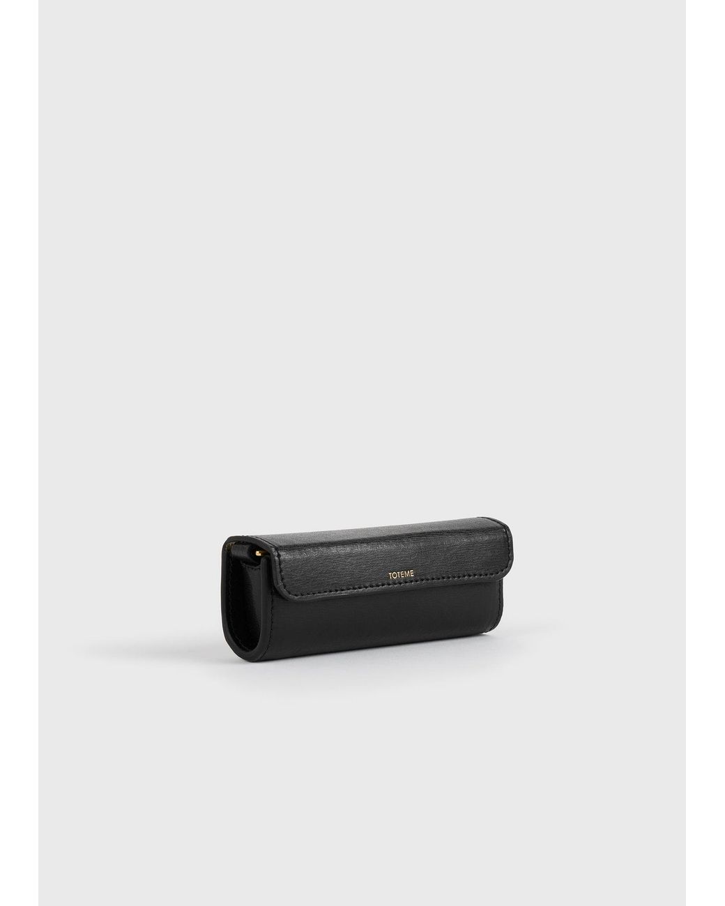 Totême White Leather Lipstick Case