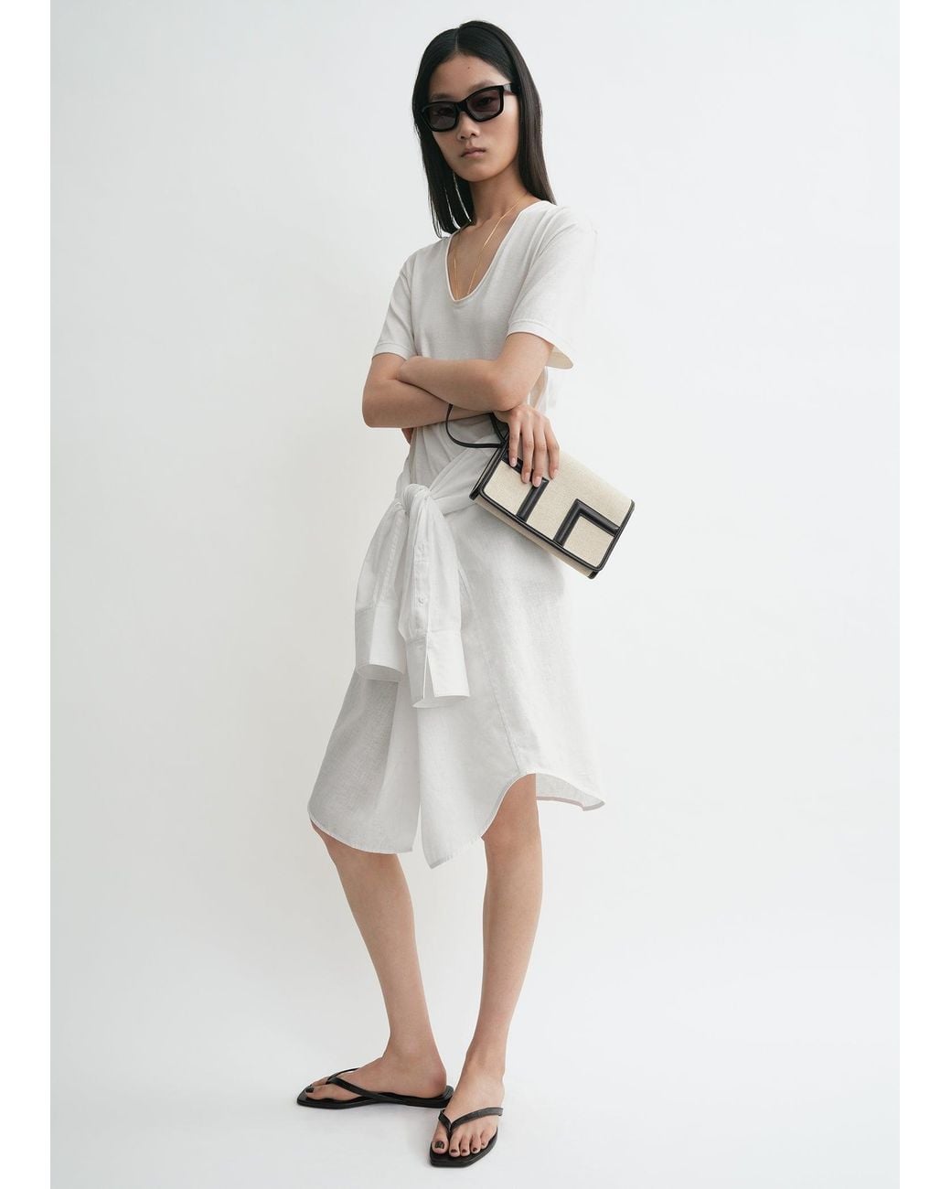 Totême  White T-Flap Envelope