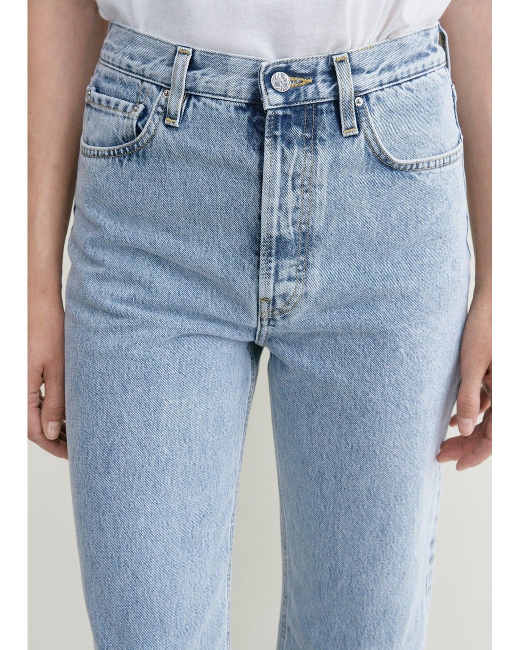Totême Blue Classic Cut Denim Full Length