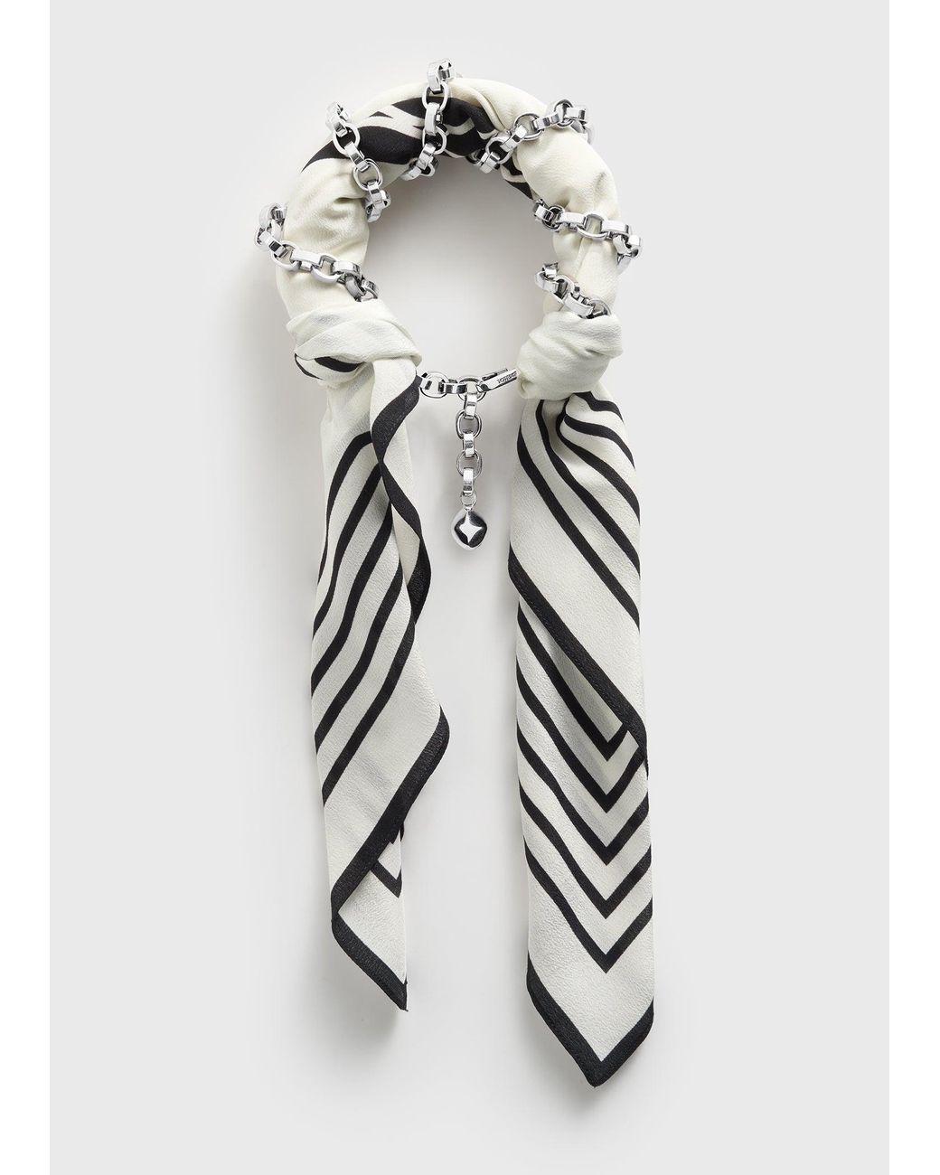 Totême Multicolor Silk Scarf Bracelet