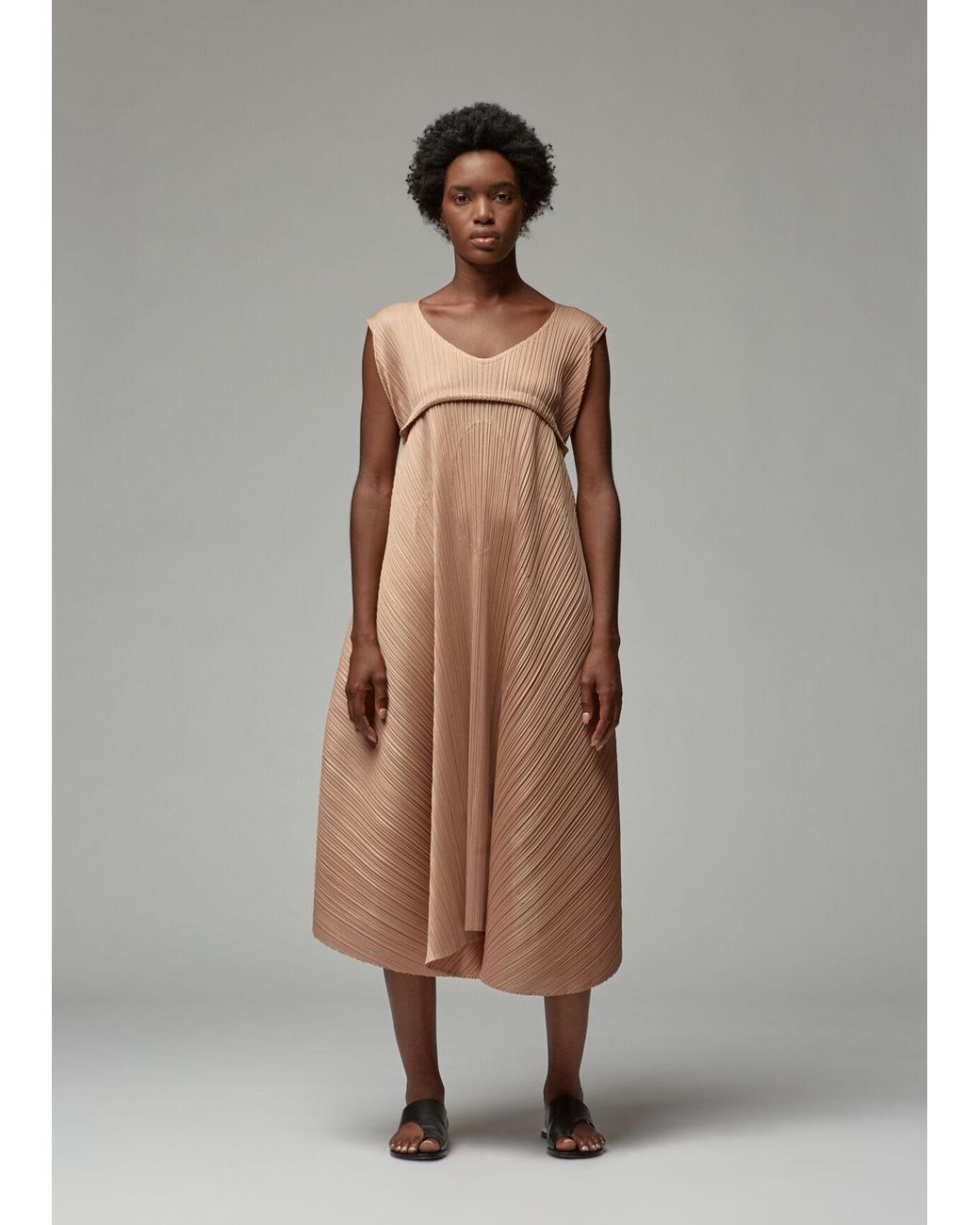 Pleats please dress sale hot sale