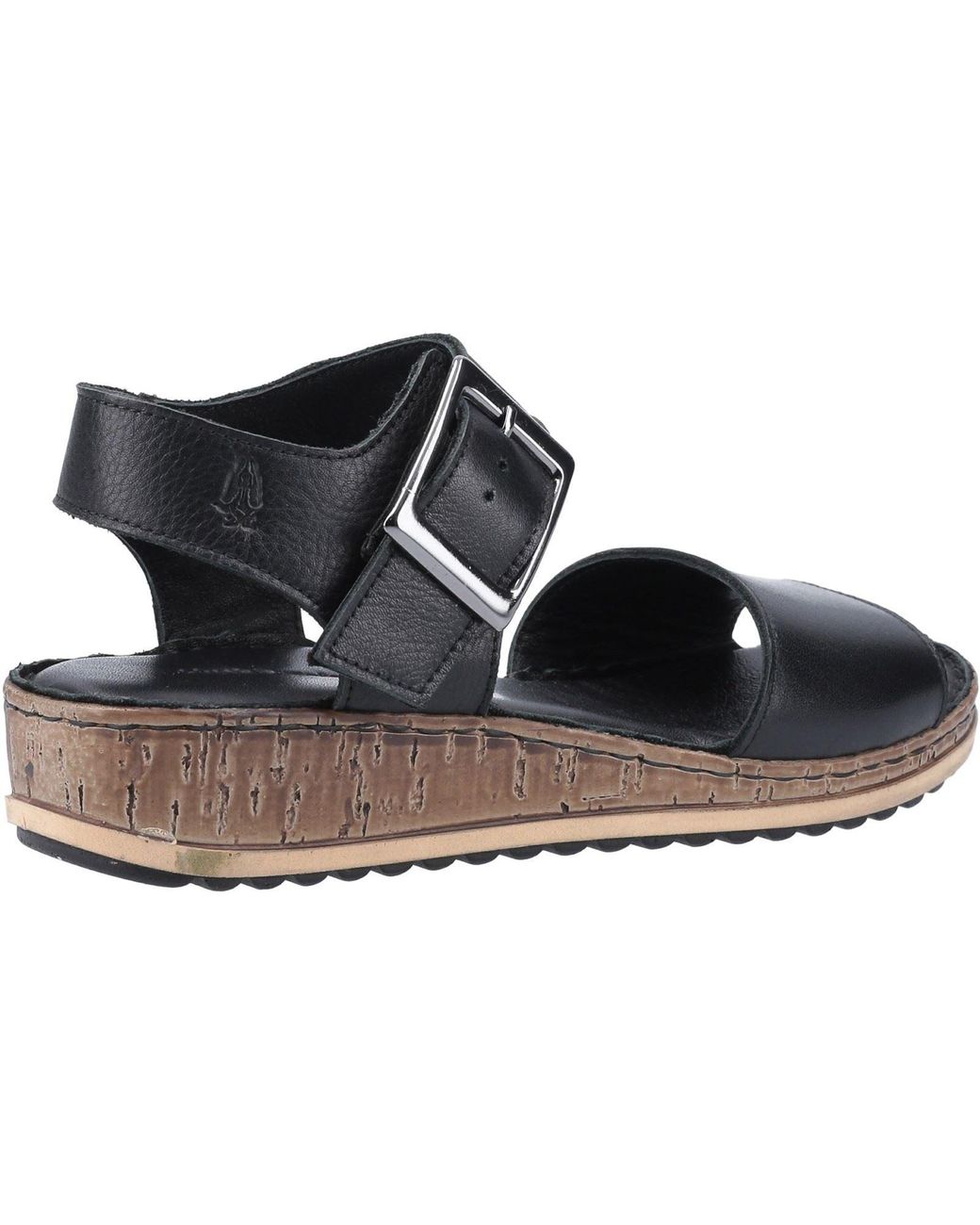 Hush Puppies Blue Ellie Leather Sandals