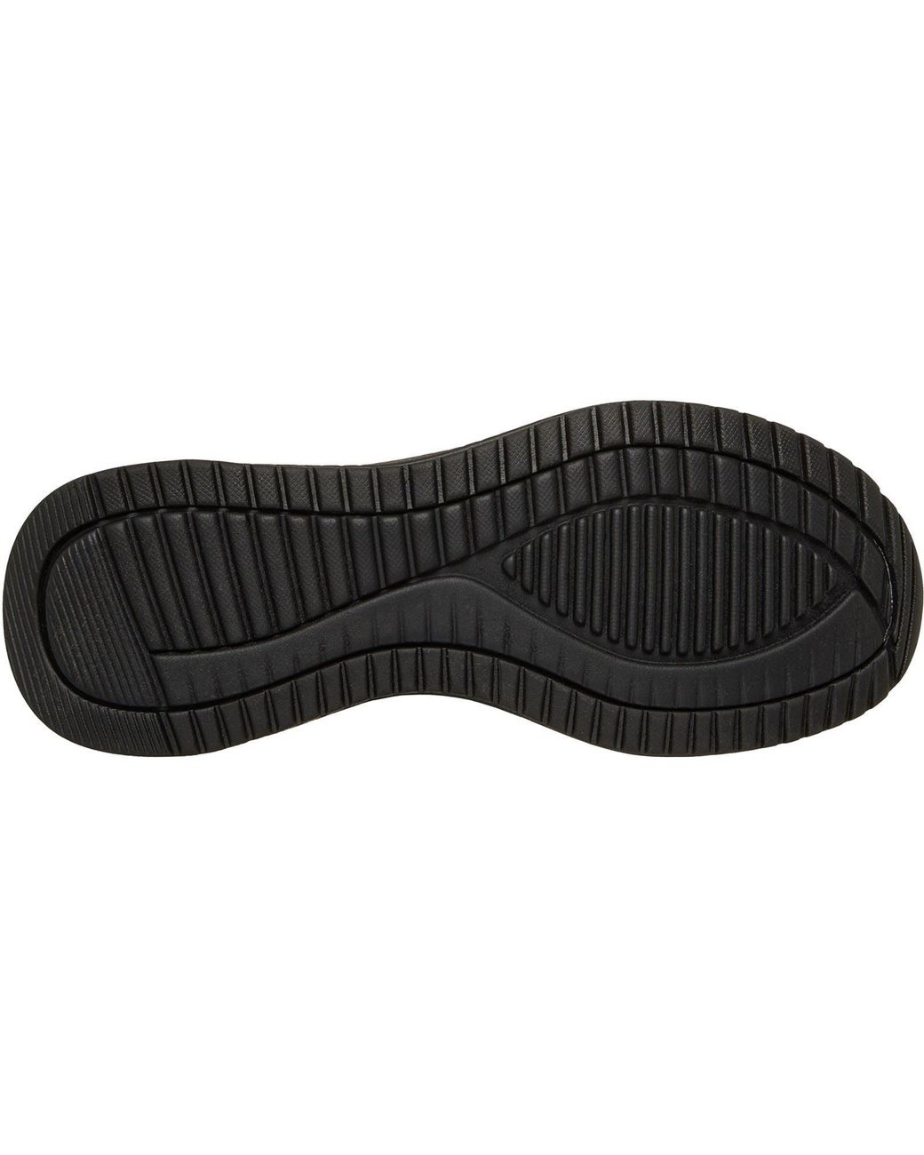 Skechers Black Bobs Sport Squad 4 Dire Step Polyester Trainers