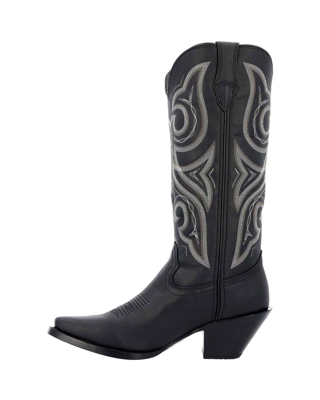 Durango Black Crush Faux Leather Boots for men