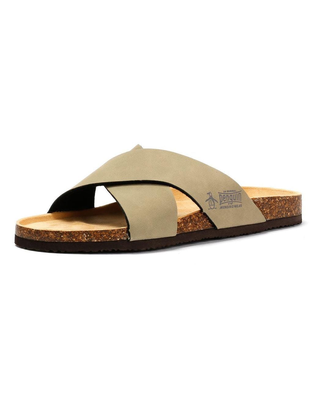 Original Penguin Brown Pack Sand Sandals for men