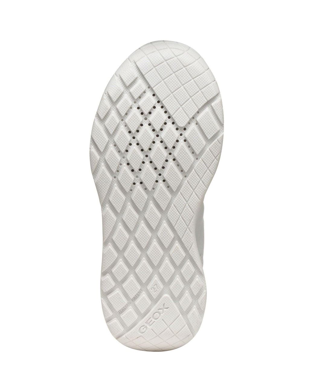 Geox White J Rann-E Trainers