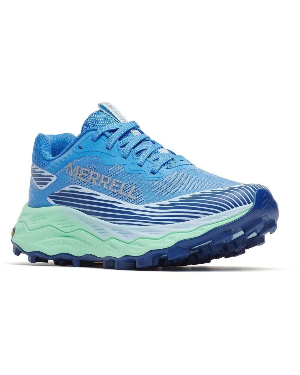 Merrell Blue Agility Peak 6 Runner Polyurethane Admiral Trail Running Shoes