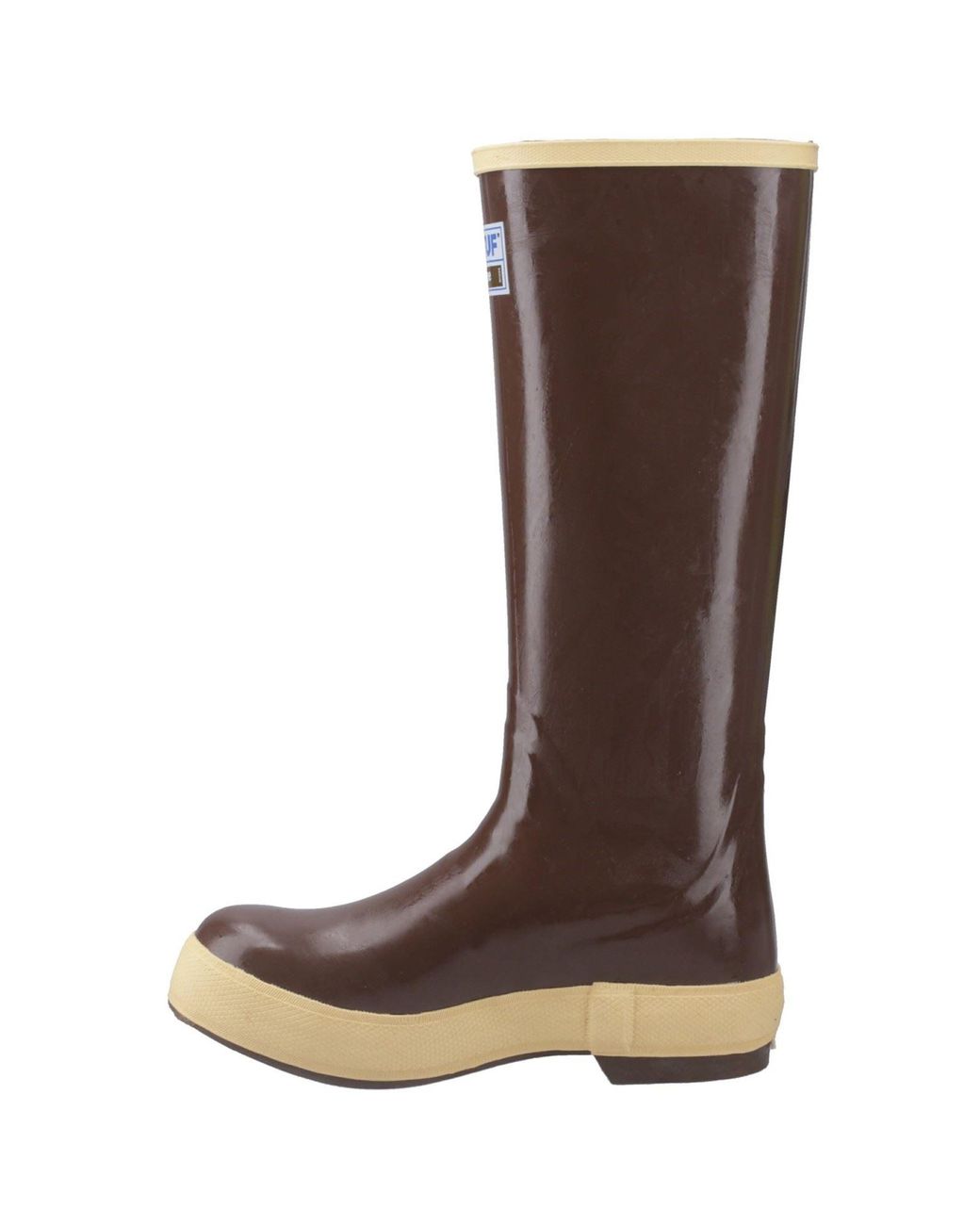 XtraTuf Brown Legacy 15" Plain Toe Rubber Copper/Tan Wellington Boots