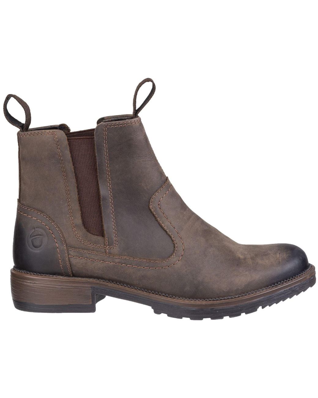 Cotswold Brown Laverton Leather Boots