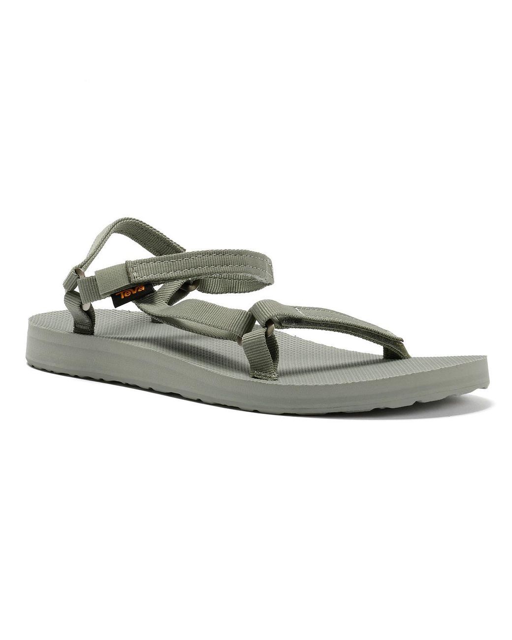 Teva Black Original Universal Slim Seagrass Sandals