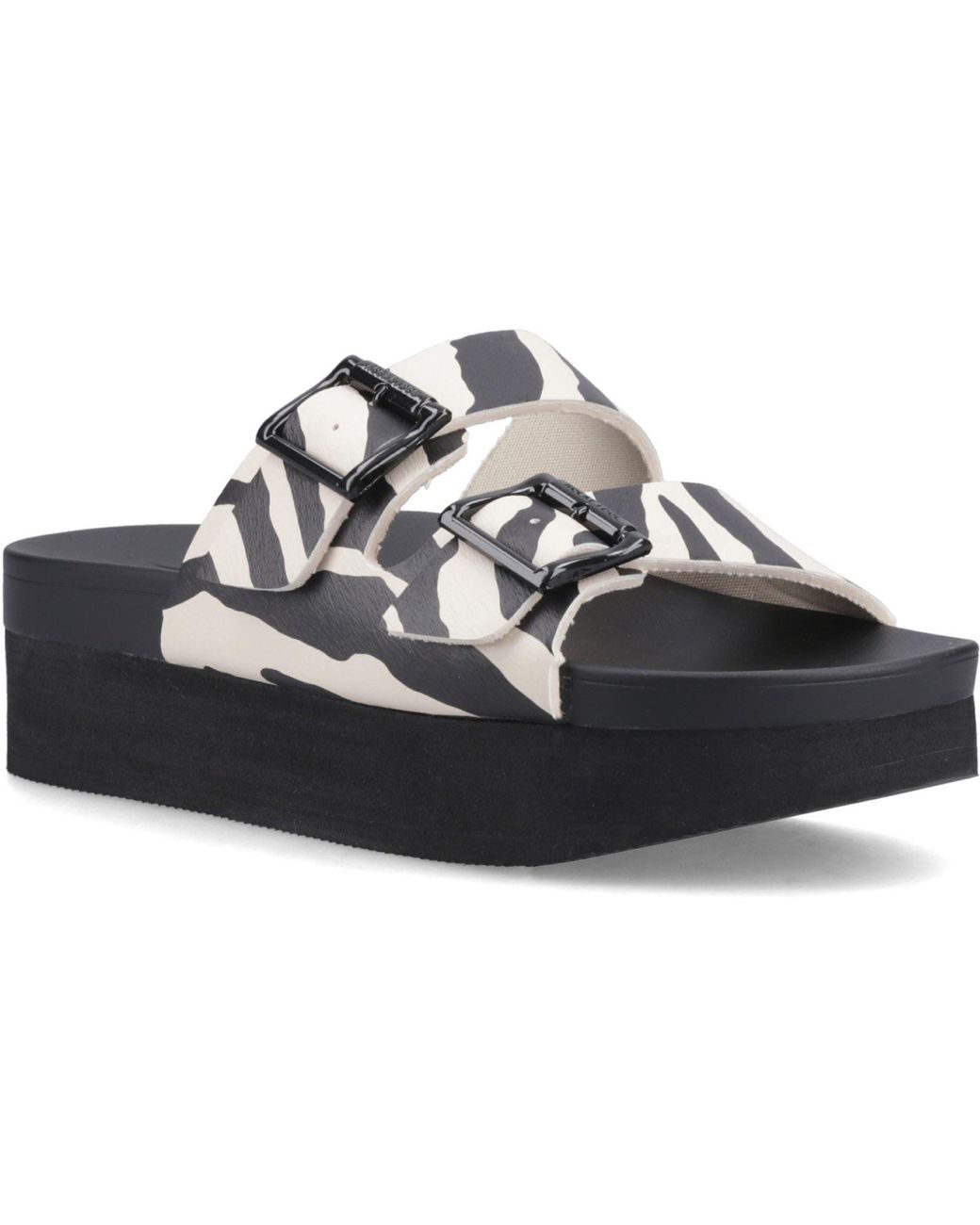 Rocket Dog Black Esti Plus Wild Cat Eva Natural Sandals