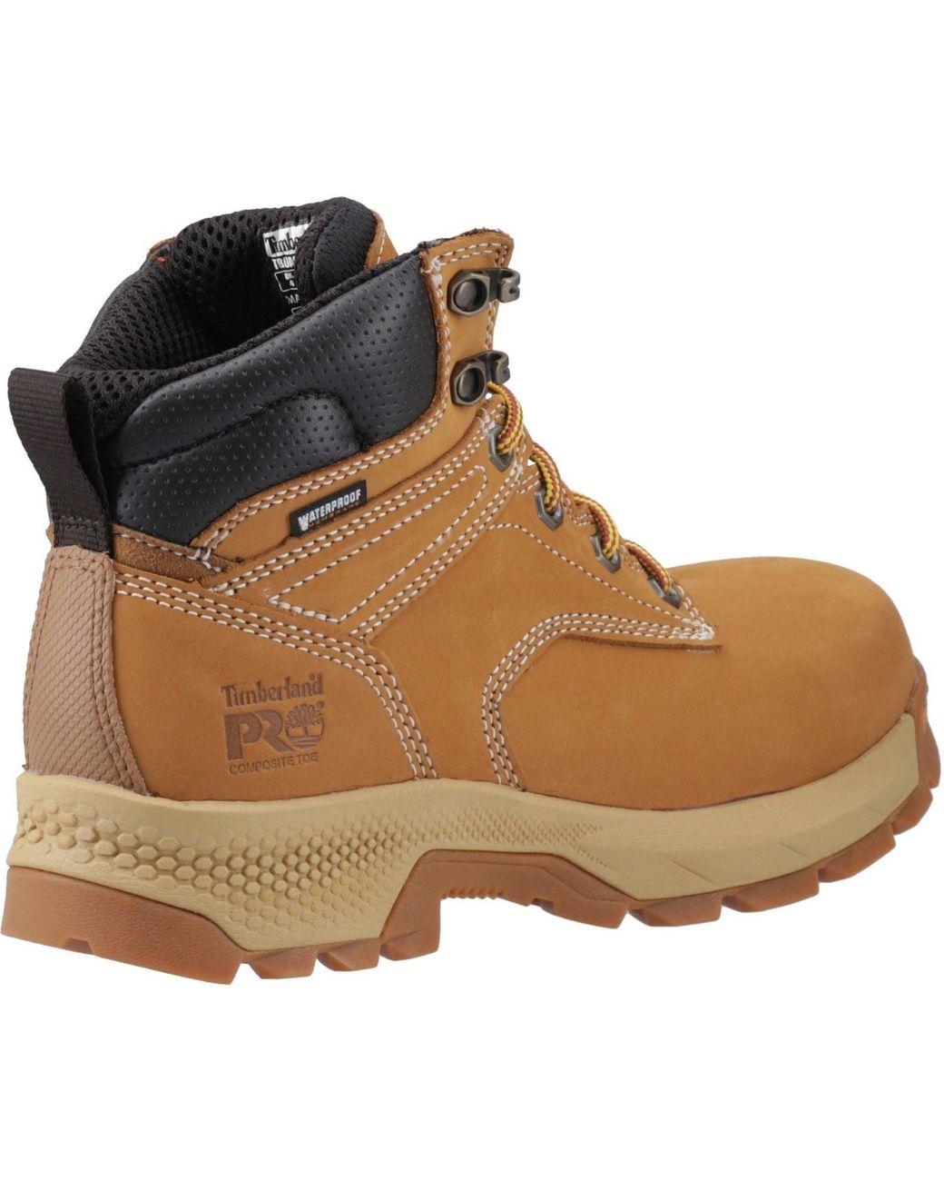 Timberland Brown Titan 6" Leather Wheat Safety Boots