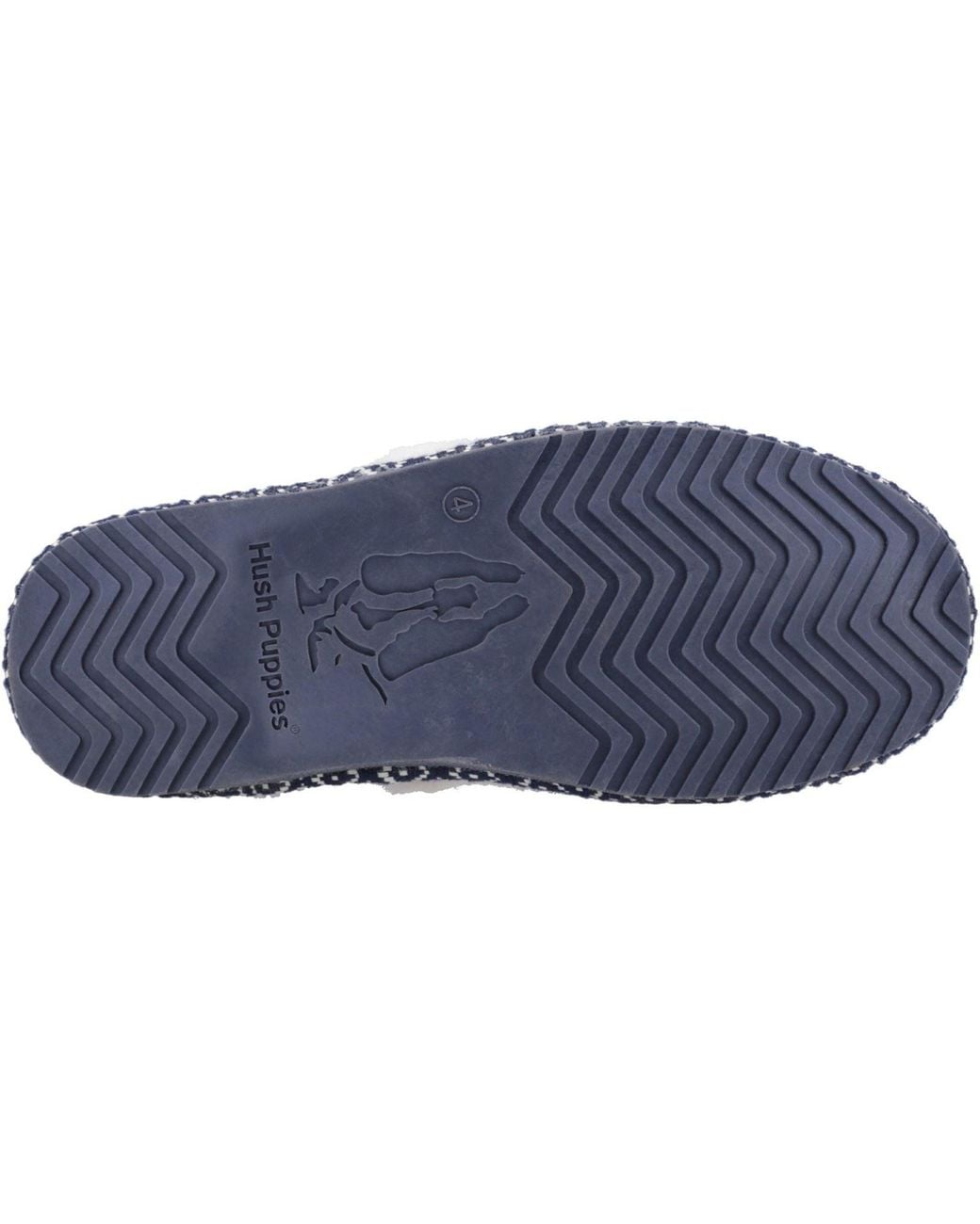 Hush Puppies Purple Ariel Suede Slippers