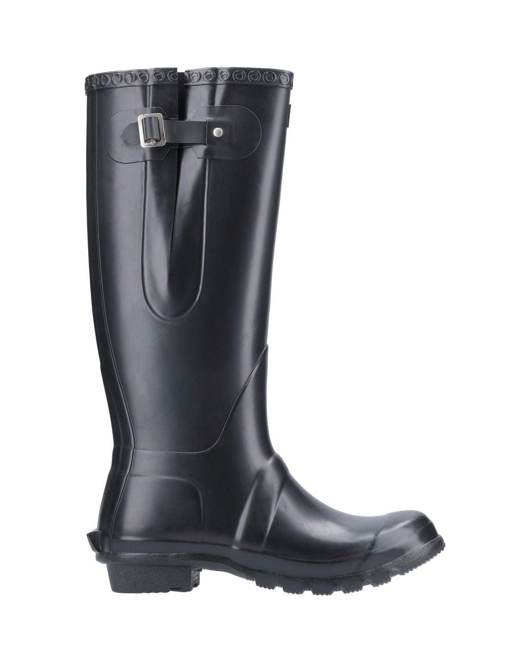 Cotswold Black Windsor Welly Rubber Wellington Boots