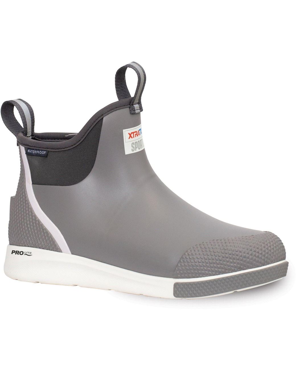 XtraTuf Gray Adb Sport Rubber Wellington Boots