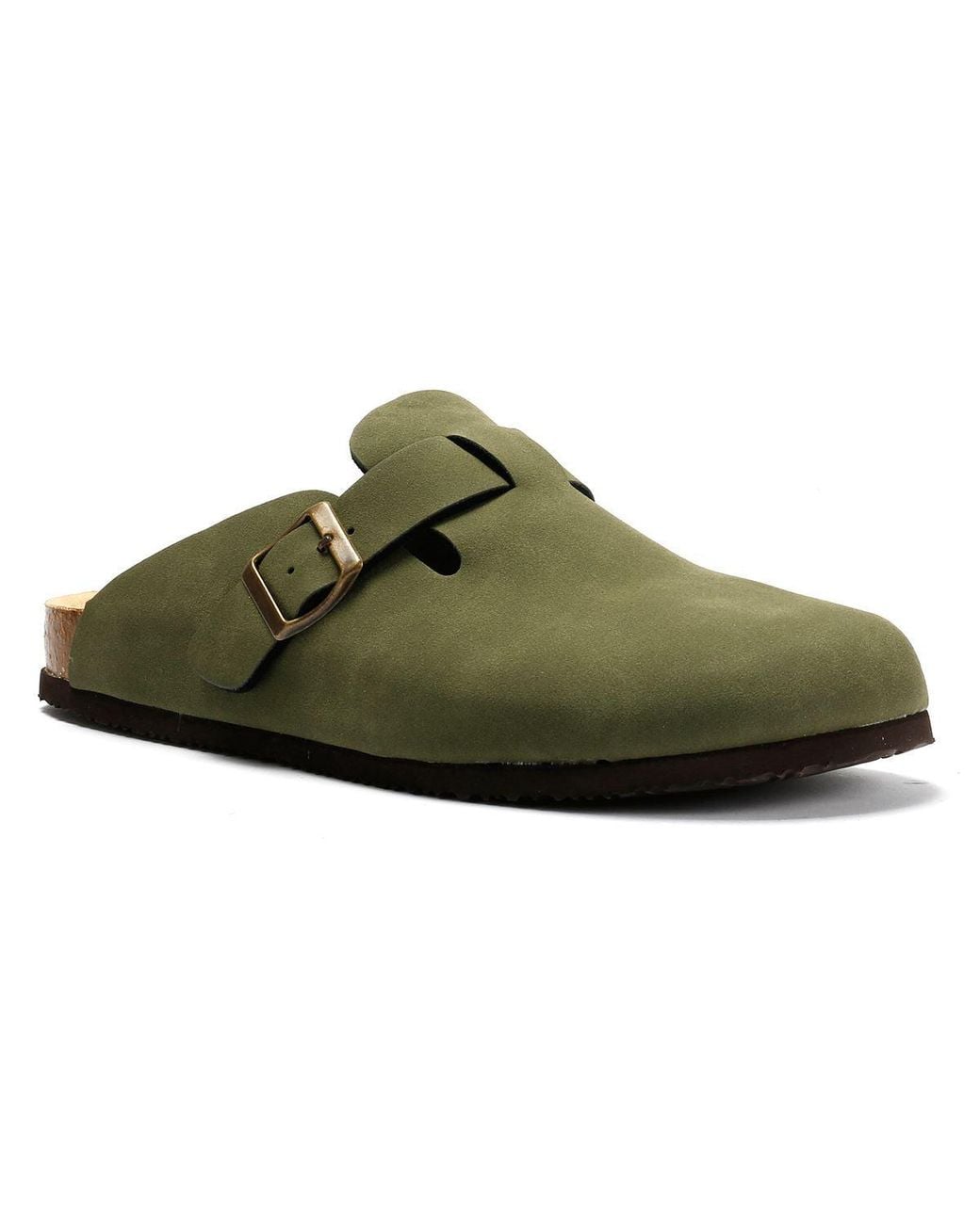 Original Penguin Green Pappy Khaki Mules for men