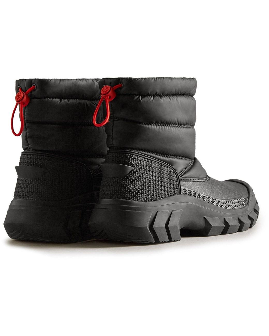 Hunter Black Wfs2108Wwu-Blk Intrepid Short Snow Boots
