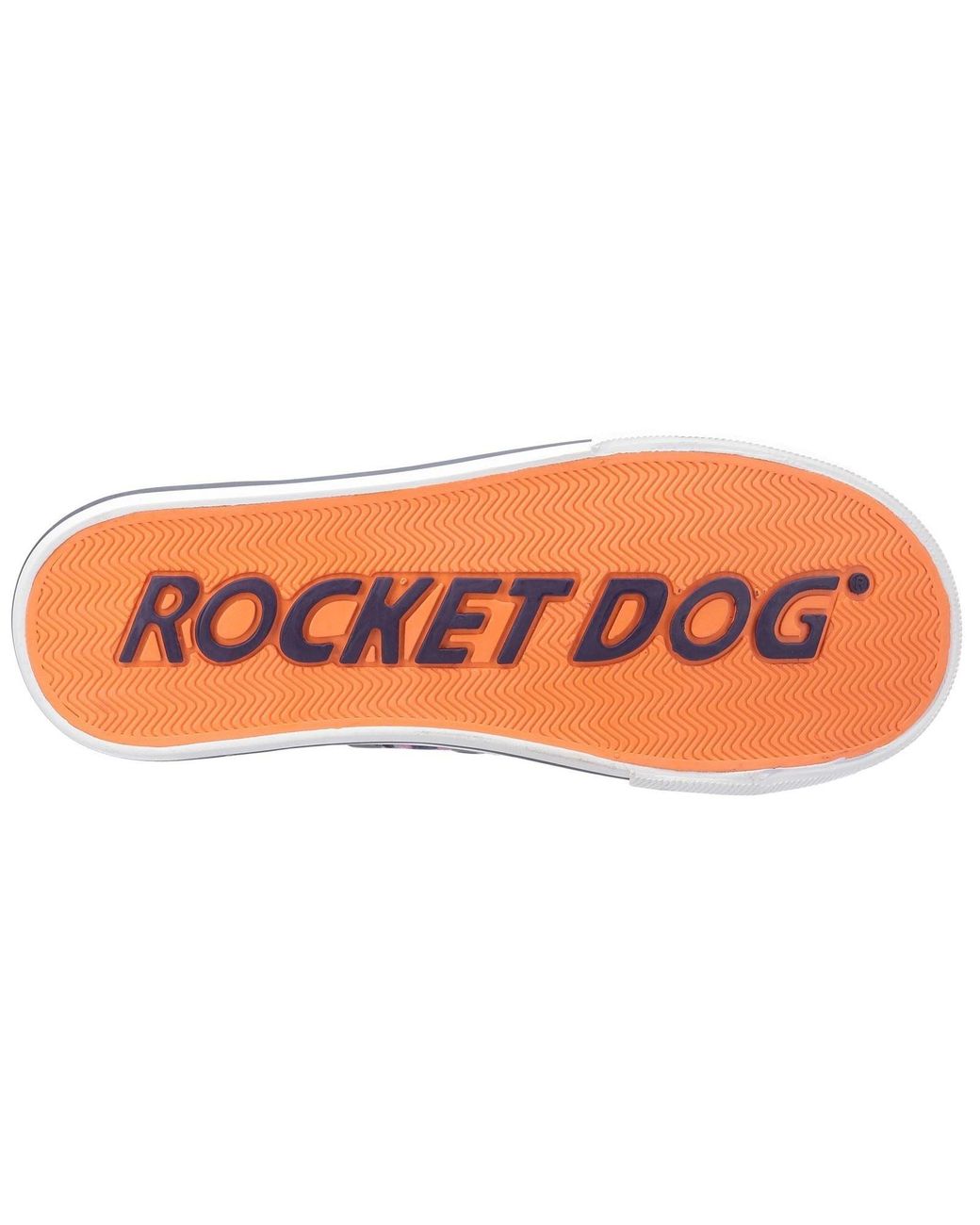 Rocket Dog Blue Jazzin Cotton Multi Trainers