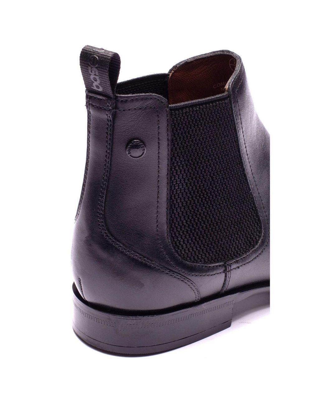 Base London Blue Ellison Leather Boots for men
