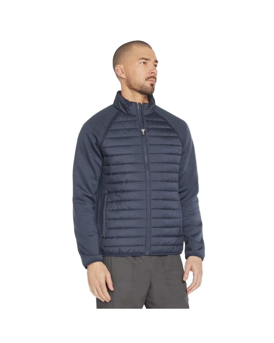 Skechers Blue Go Shield Hybrid Jacket 2.0 Jacket for men