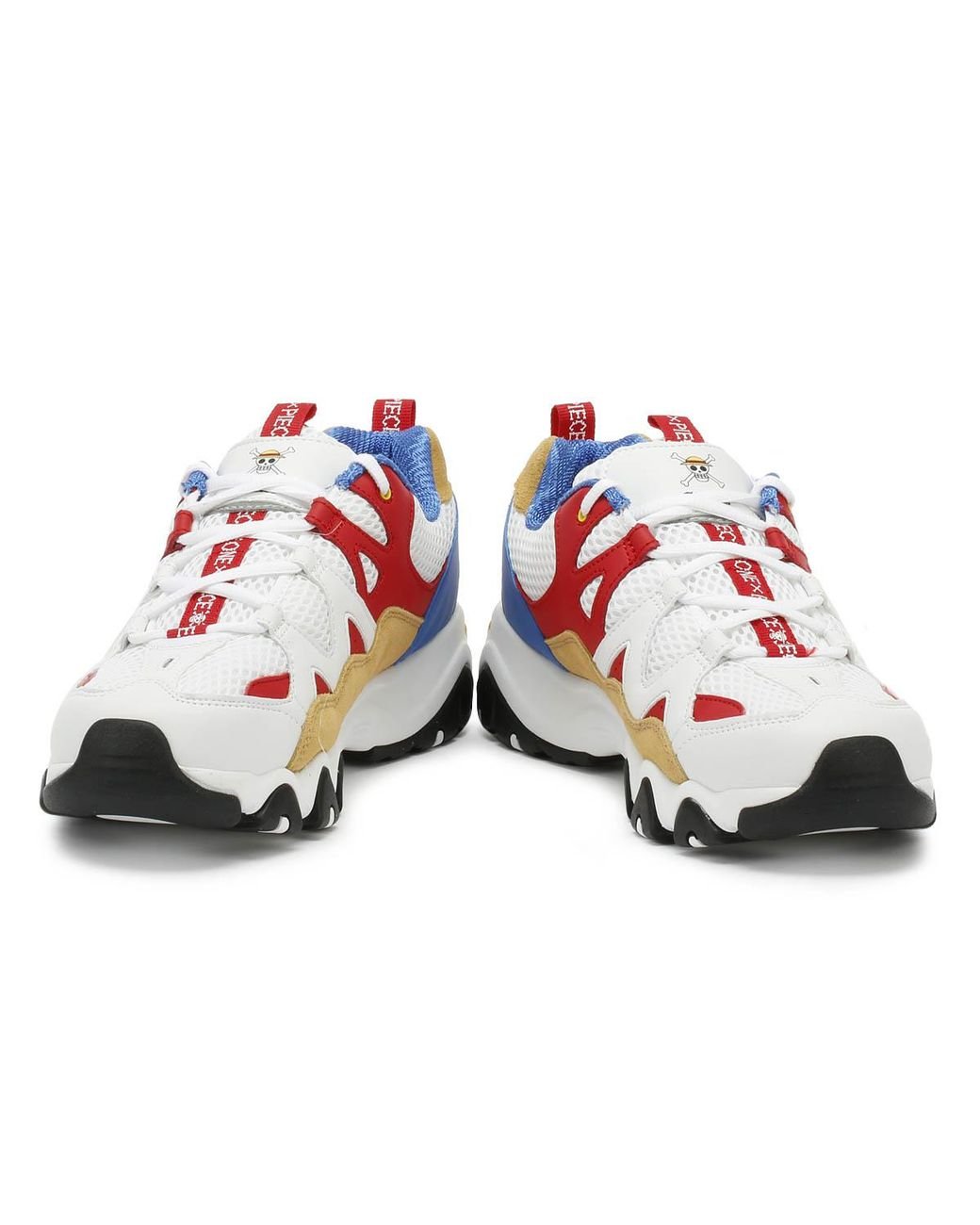 Skechers X One Piece D lites 2 Low Top Sneaker Shoes for Men