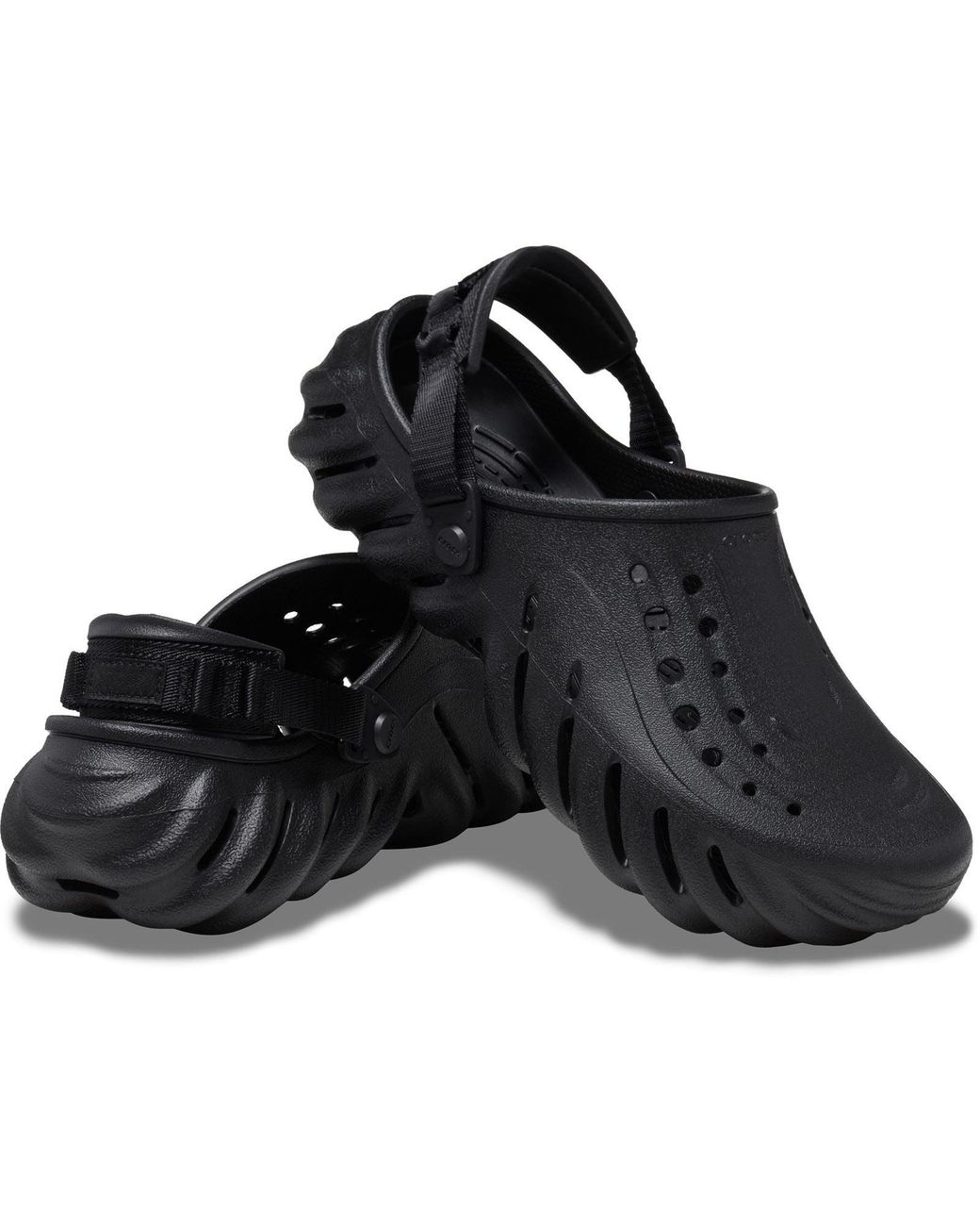 CROCSTM Black Echo Synthetic Clogs