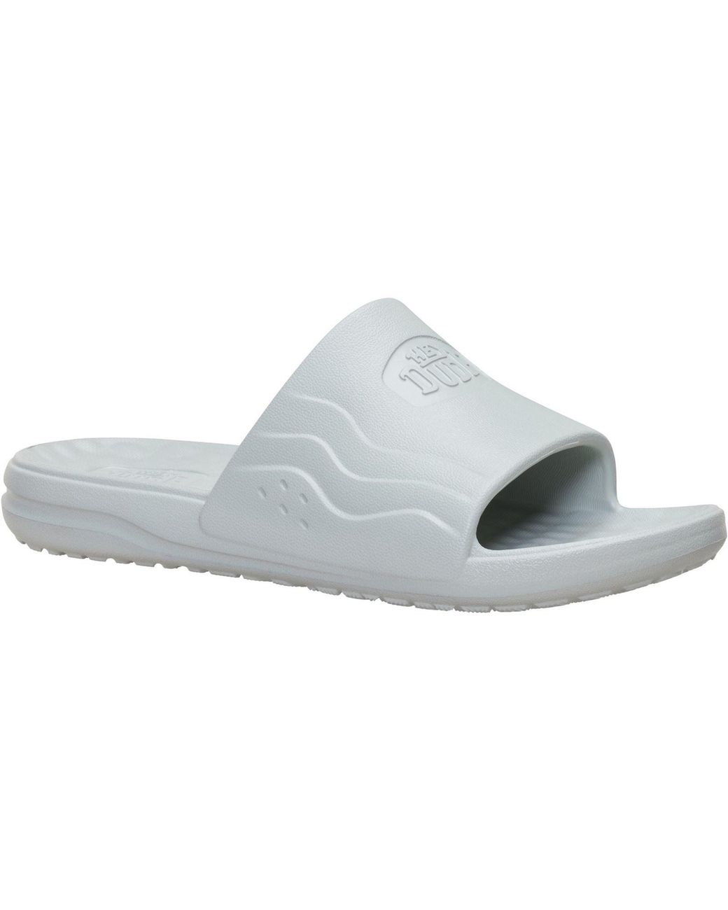 HeyDude Gray Wave Eva Slides for men
