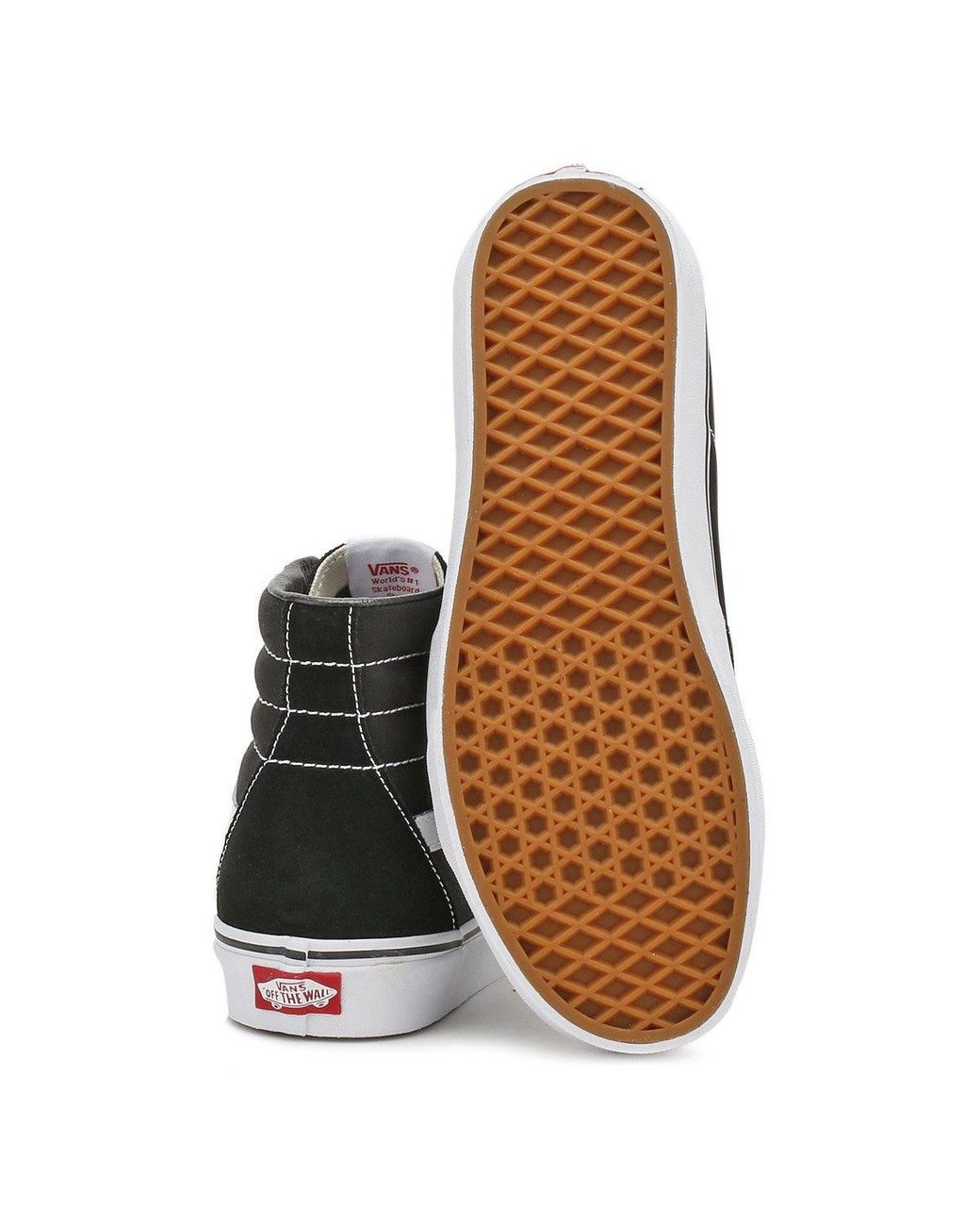 Vans Black Sk8 Hi for men