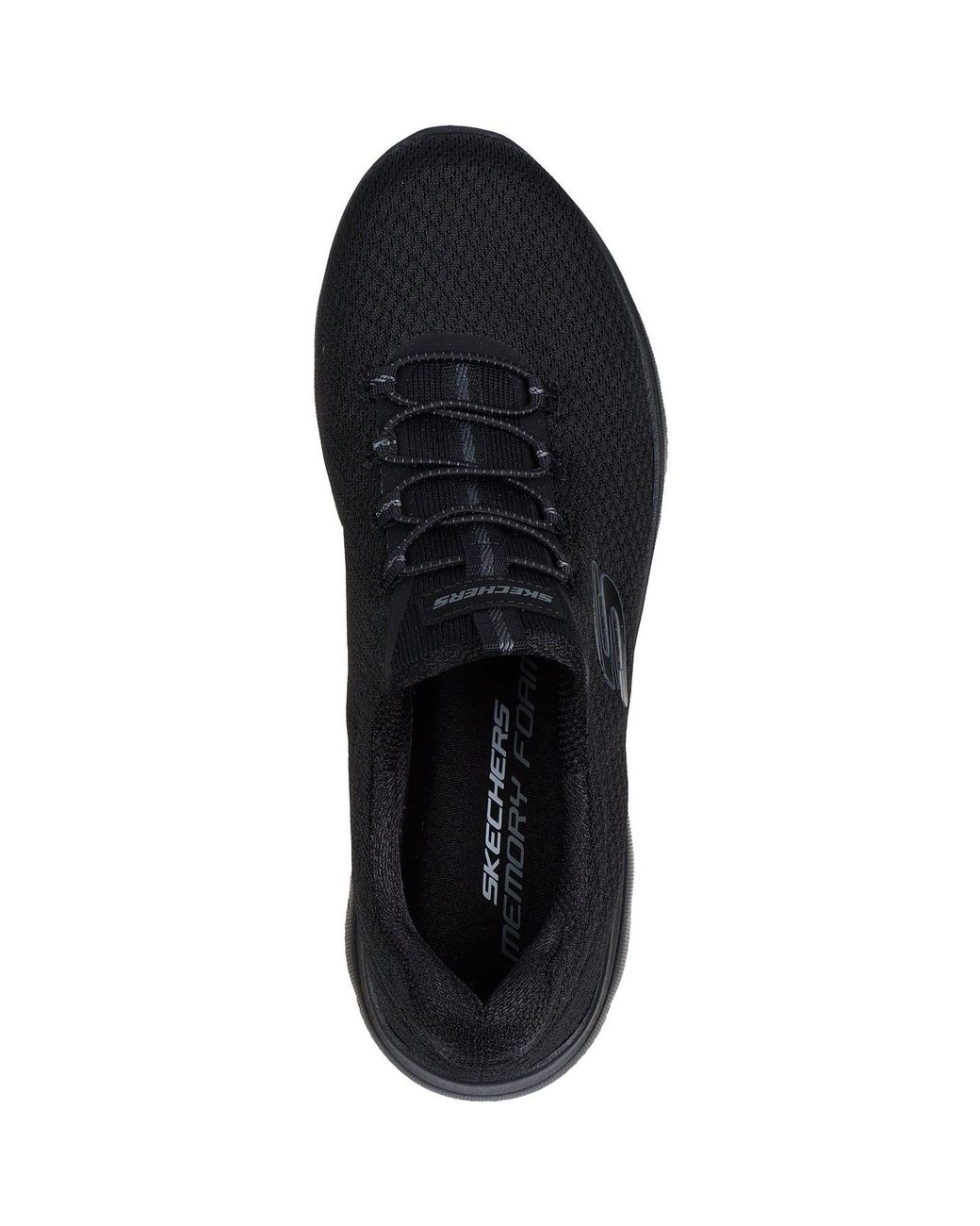 Skechers Blue Summits Summer Blush Textile Trainers