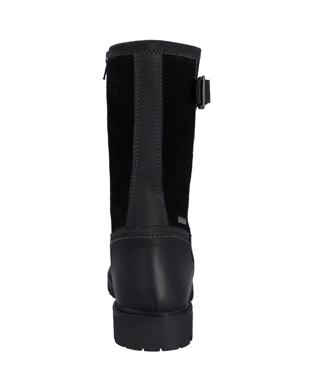 Hunter Black Canna Ankle Boot Leather Boots