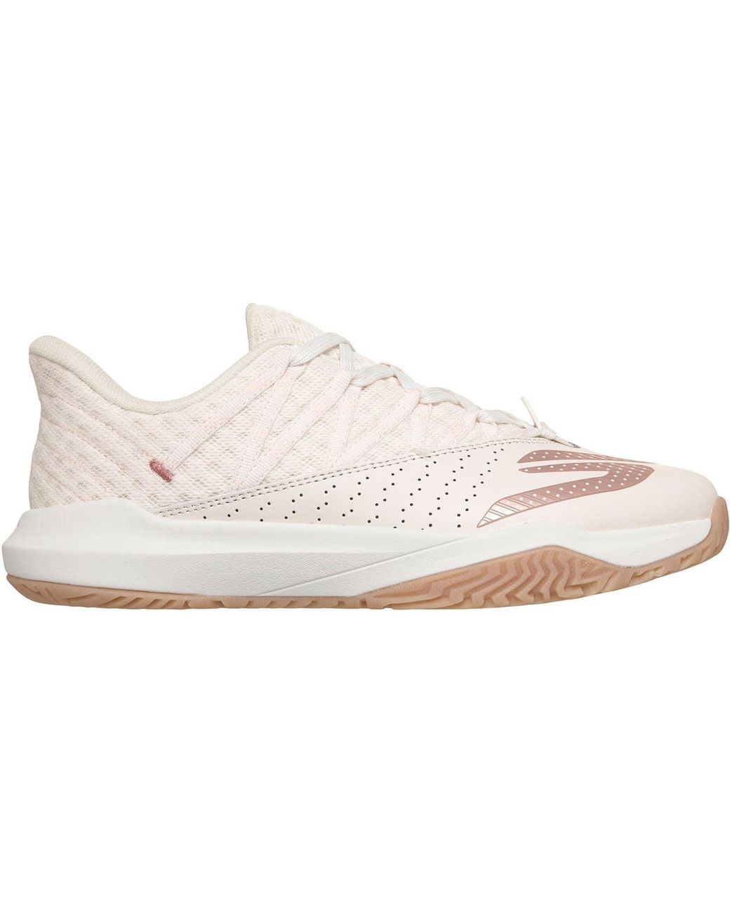 Skechers White Viper Court Rally Leather Light Trainers