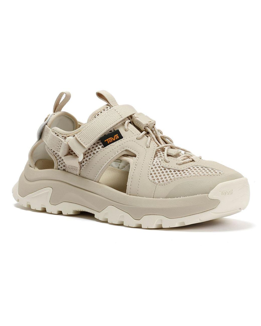 Teva Black Hurricane Xlt3 Closed-Toe Oyster Sandals