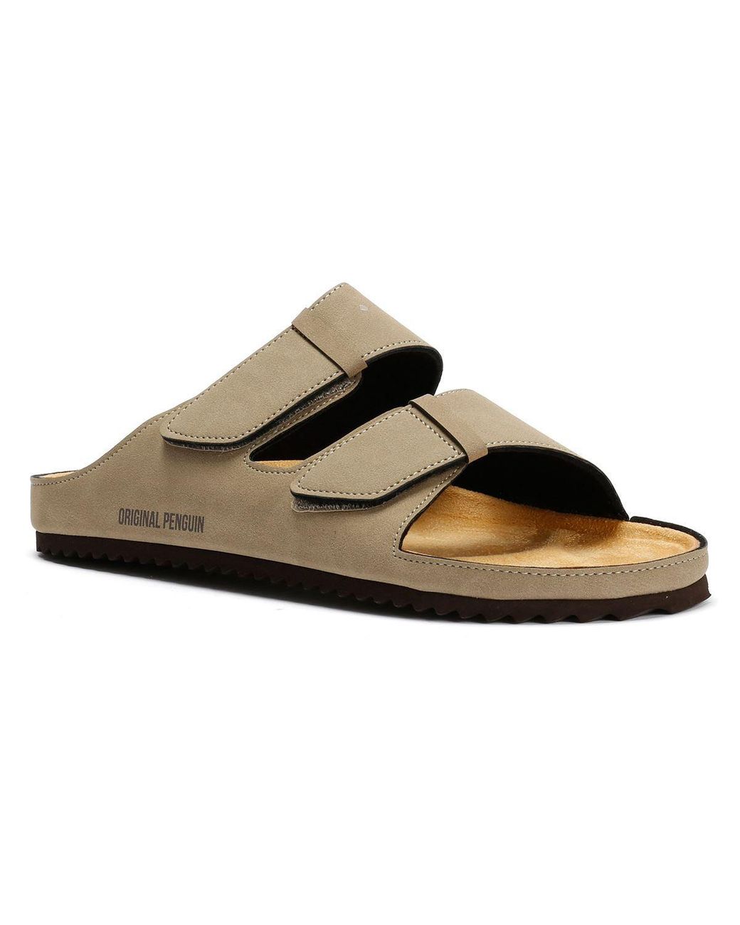 Original Penguin Black Panache Sand Sandals for men